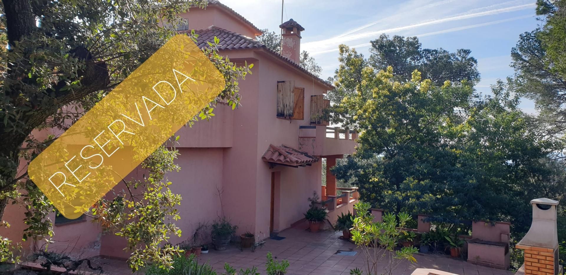 Jardí de Casa o xalet en venda en Viladecavalls amb Moblat i Balcó