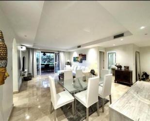 Dining room of Apartment to rent in Marbella  with Terrace and Swimming Pool