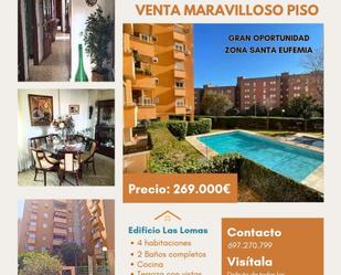 Exterior view of Flat for sale in Tomares  with Air Conditioner, Terrace and Balcony