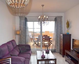 Living room of Flat to rent in Rincón de la Victoria  with Air Conditioner, Heating and Private garden