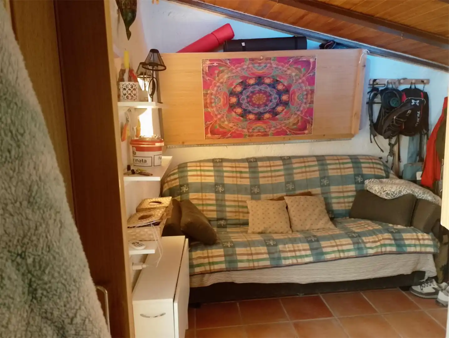 Living room of Lofts for sale in Santiago-Pontones  with Air Conditioner, Furnished and Microwave
