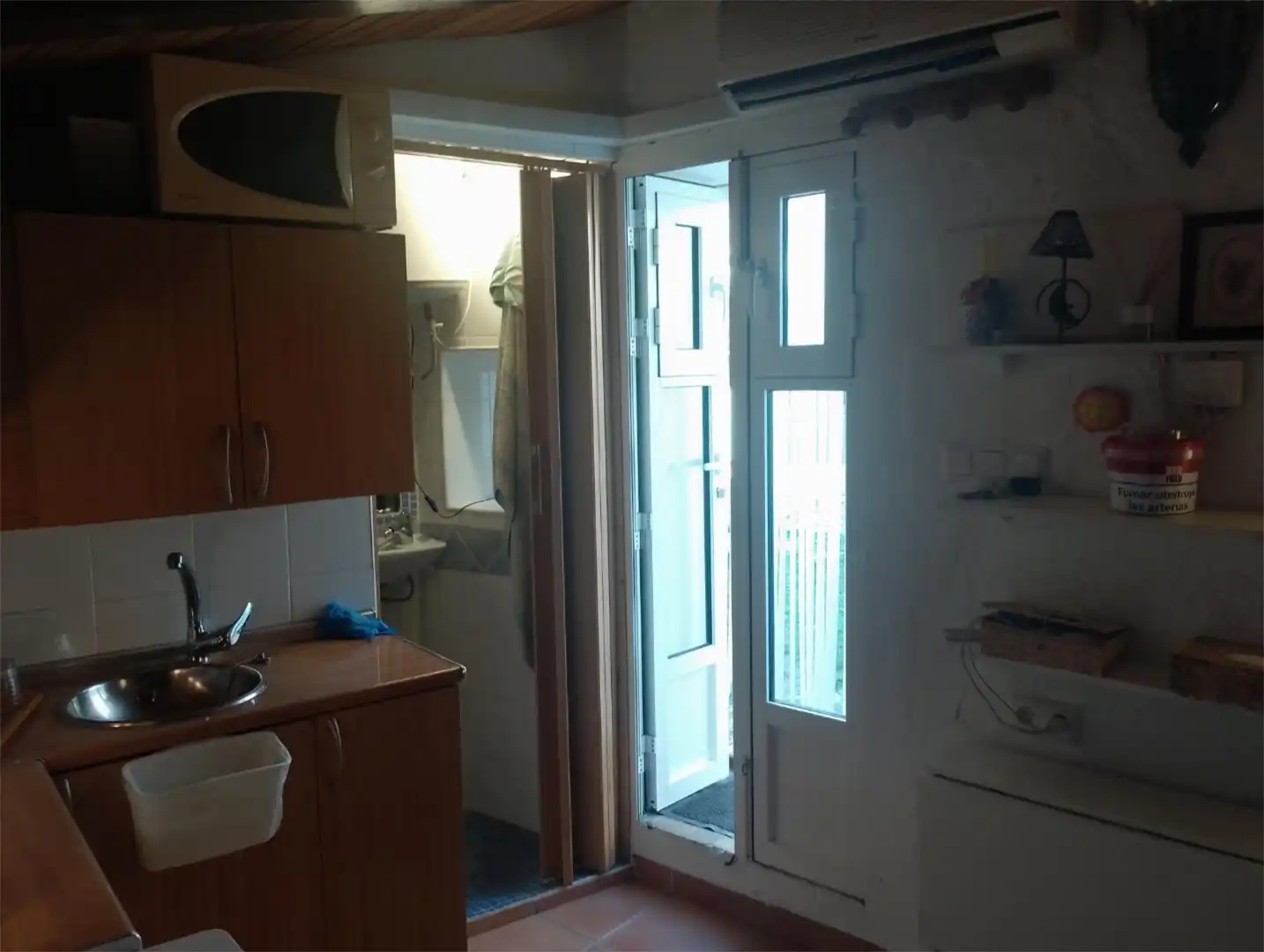 Kitchen of Lofts for sale in Santiago-Pontones  with Air Conditioner, Furnished and Microwave