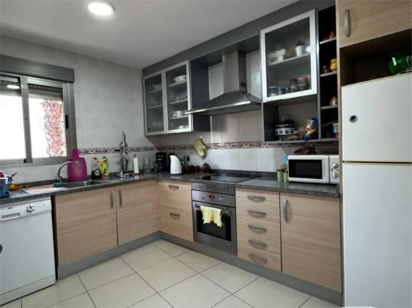 Cuina de Casa o xalet en venda en Calpe / Calp amb Aire condicionat, Terrassa i Piscina