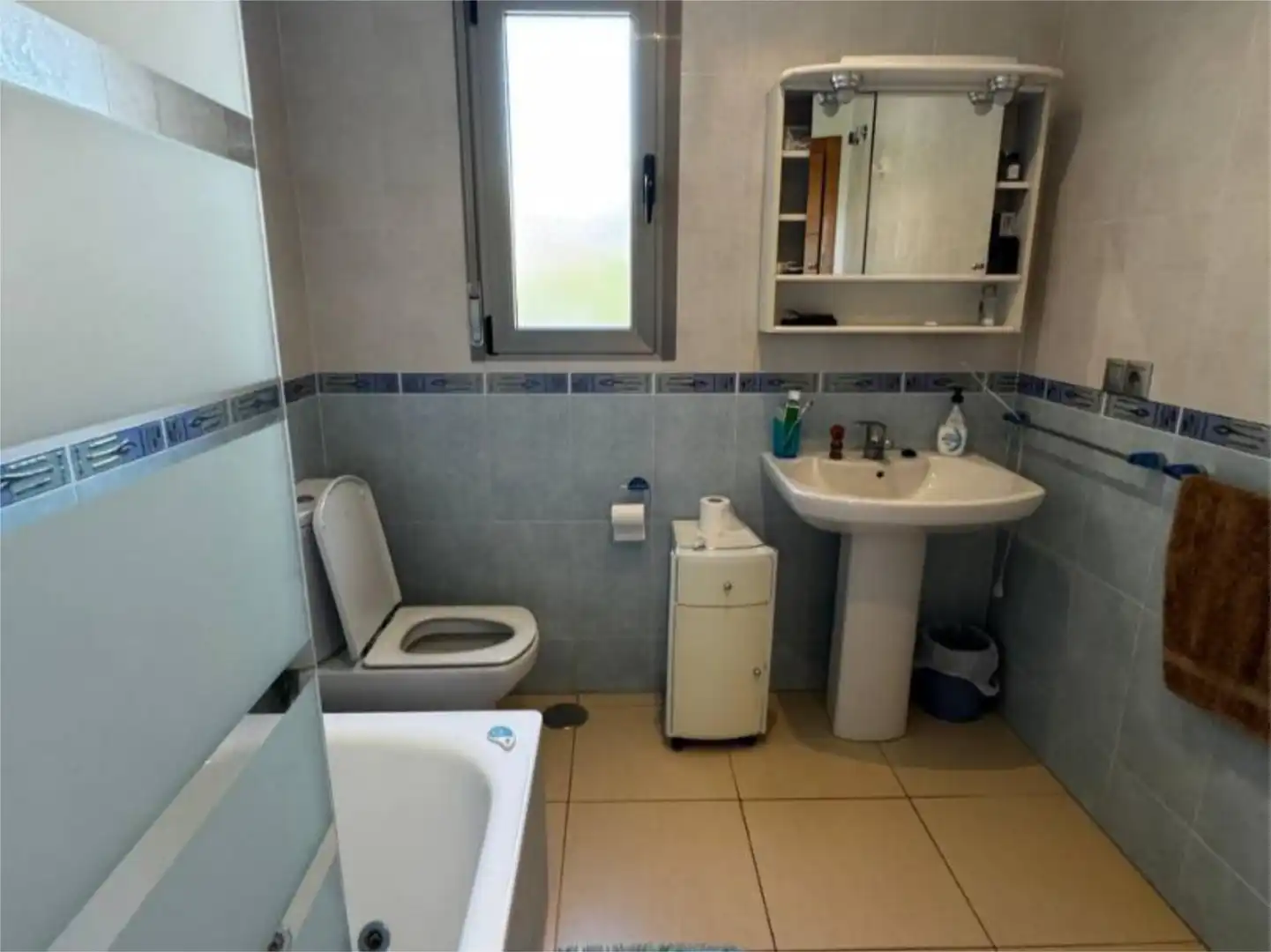Bany de Casa o xalet en venda en Calpe / Calp amb Aire condicionat, Terrassa i Piscina
