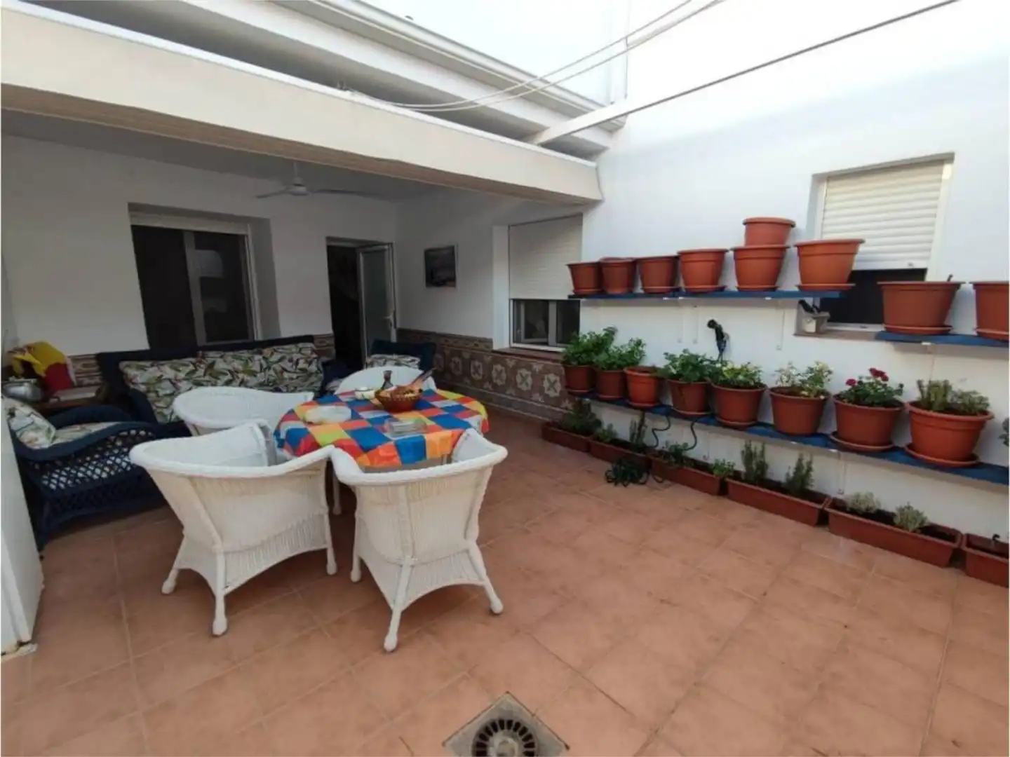 Terrasse von Wohnung zum Verkauf in Villalgordo del Júcar mit Abstellraum und Möbliert