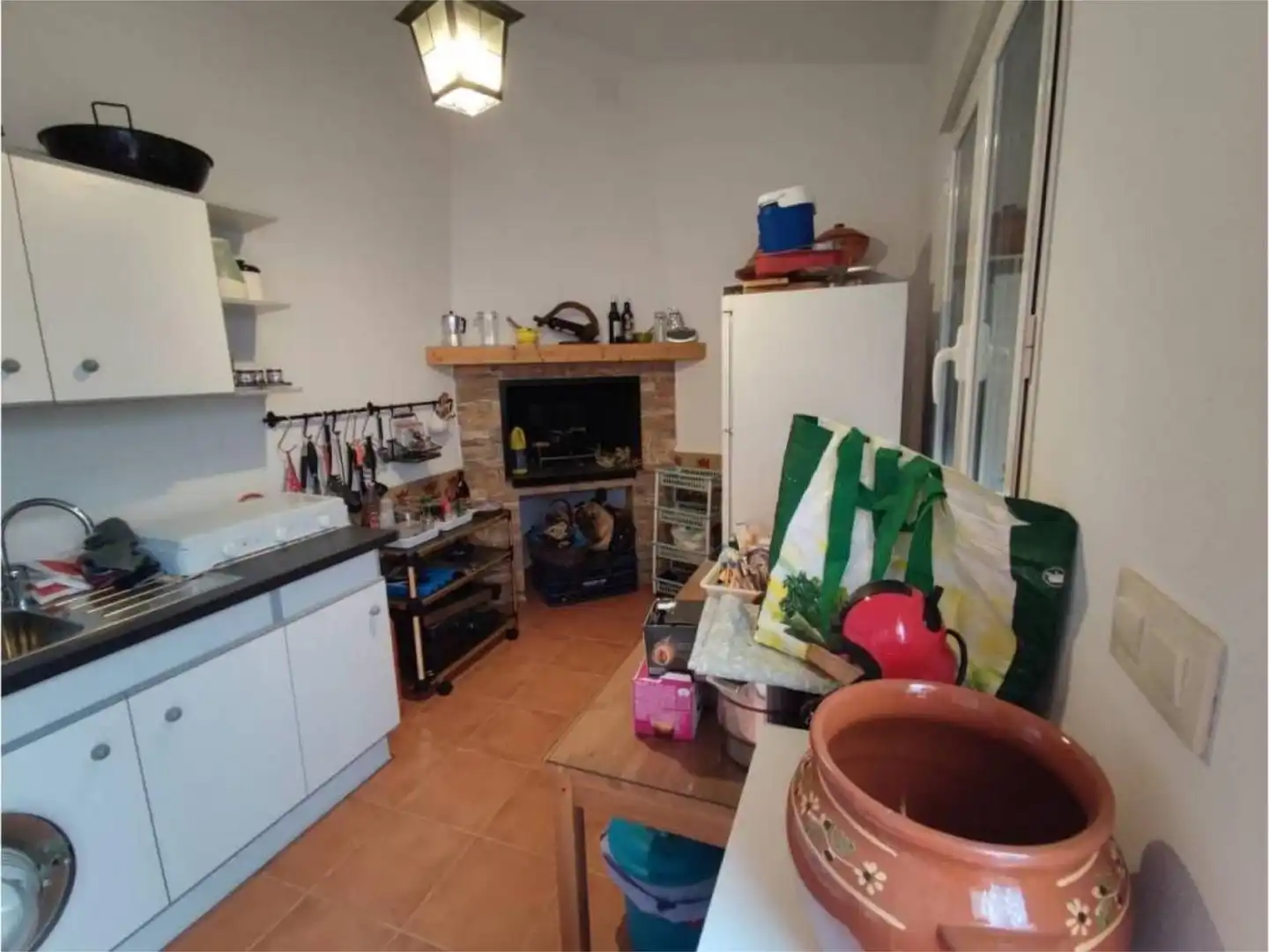 Küche von Wohnung zum Verkauf in Villalgordo del Júcar mit Abstellraum und Möbliert