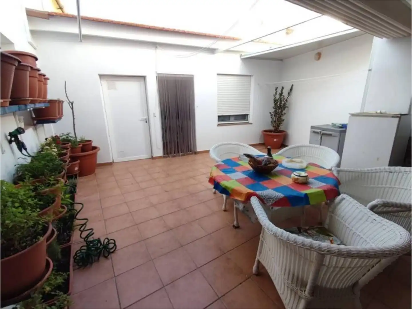 Terrasse von Wohnung zum Verkauf in Villalgordo del Júcar mit Abstellraum und Möbliert