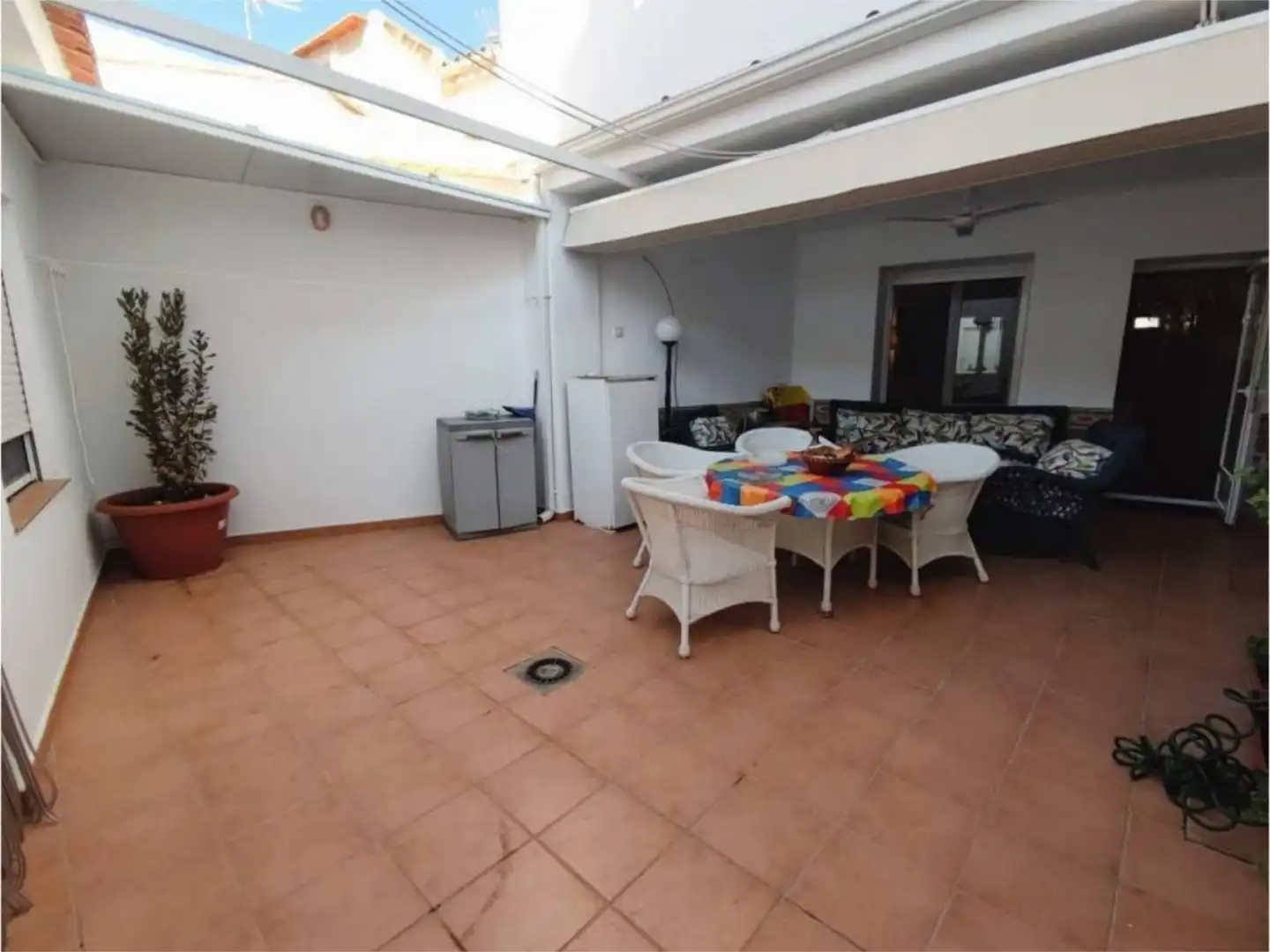 Terrasse von Wohnung zum Verkauf in Villalgordo del Júcar mit Abstellraum und Möbliert