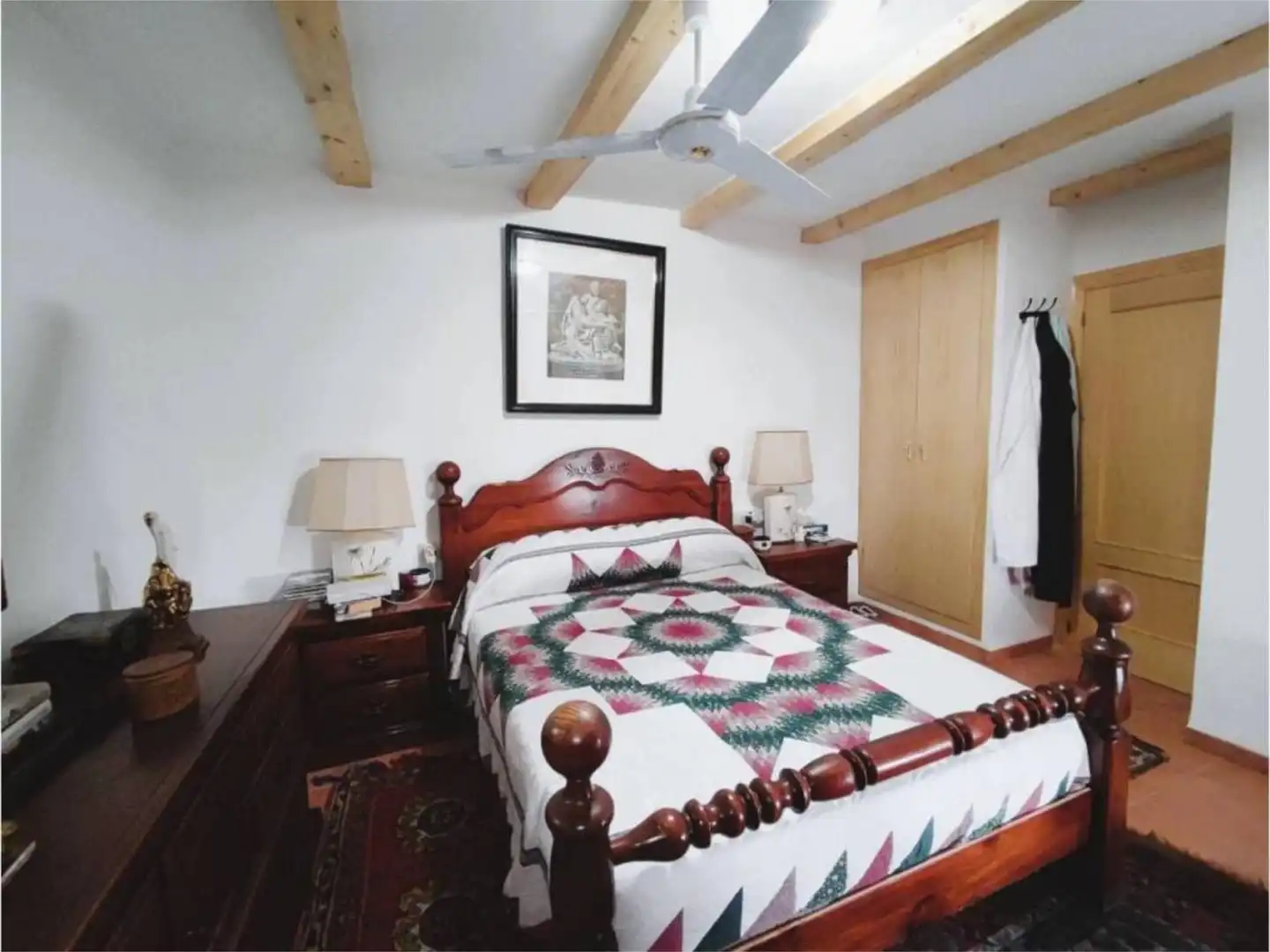 Schlafzimmer von Wohnung zum Verkauf in Villalgordo del Júcar mit Abstellraum und Möbliert