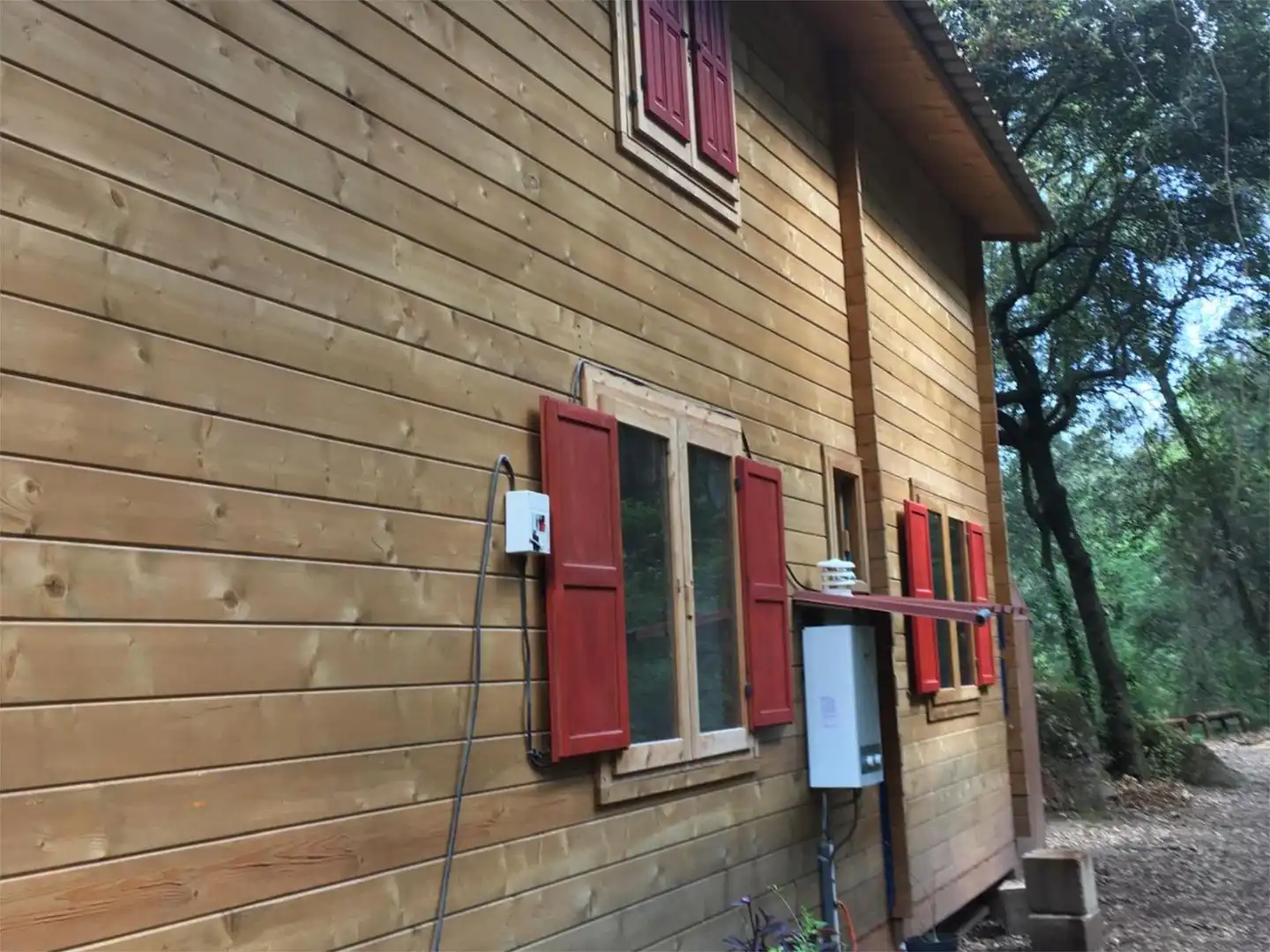 Vista exterior de Casa o xalet en venda en Sant Jaume de Llierca amb Terrassa