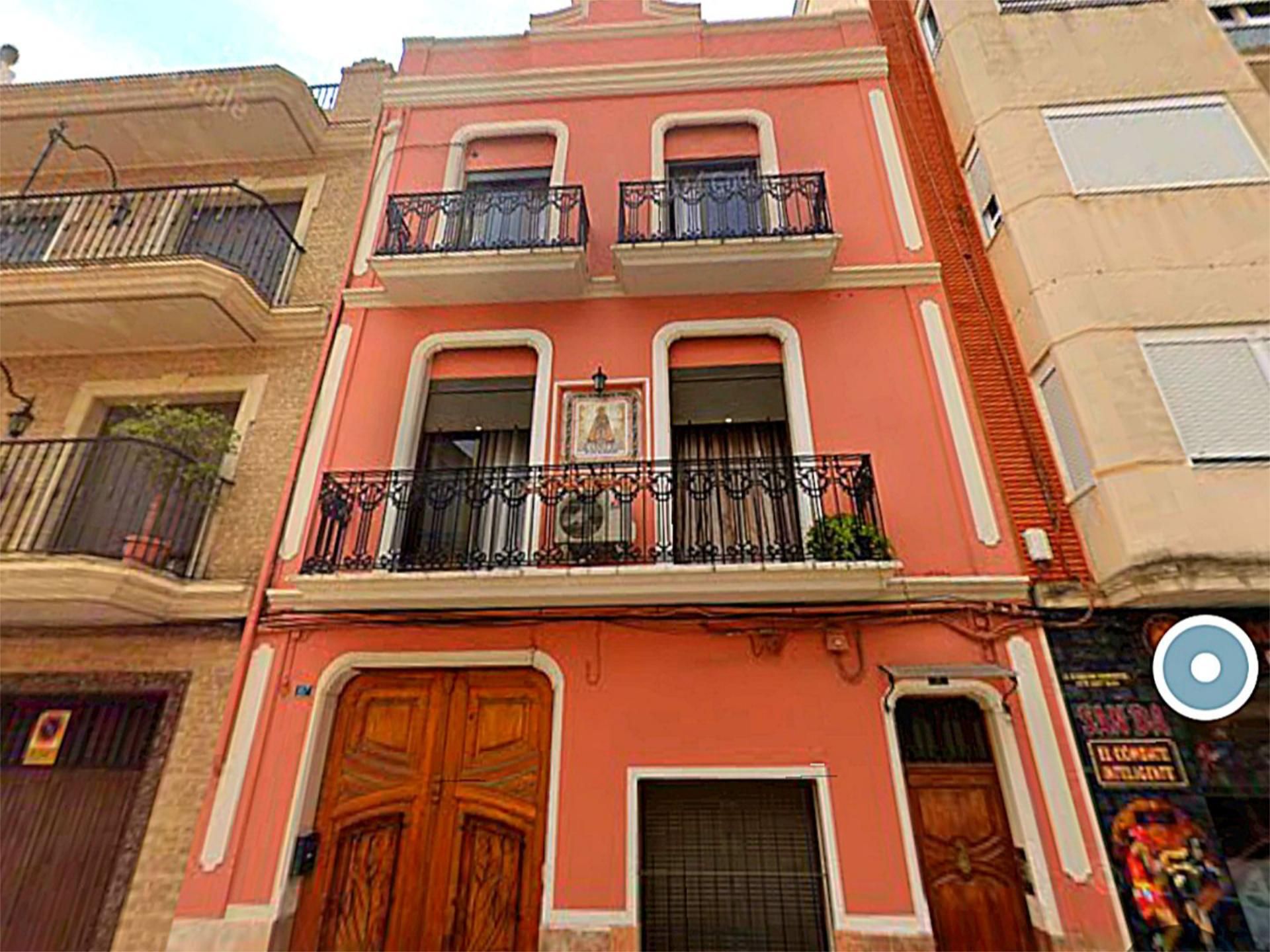 Vista exterior de Planta baixa en venda en Algemesí amb Calefacció, Jardí privat i Terrassa