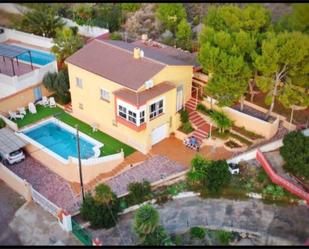 Vista exterior de Casa o xalet en venda en Oropesa del Mar / Orpesa amb Aire condicionat, Terrassa i Piscina