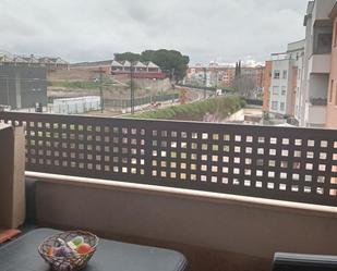 Balcony of Flat to rent in Badajoz Capital  with Heating, Private garden and Furnished