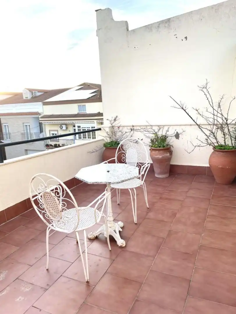 Terrasse von Wohnung zum Verkauf in Calamonte mit Klimaanlage, Parkett und Terrasse
