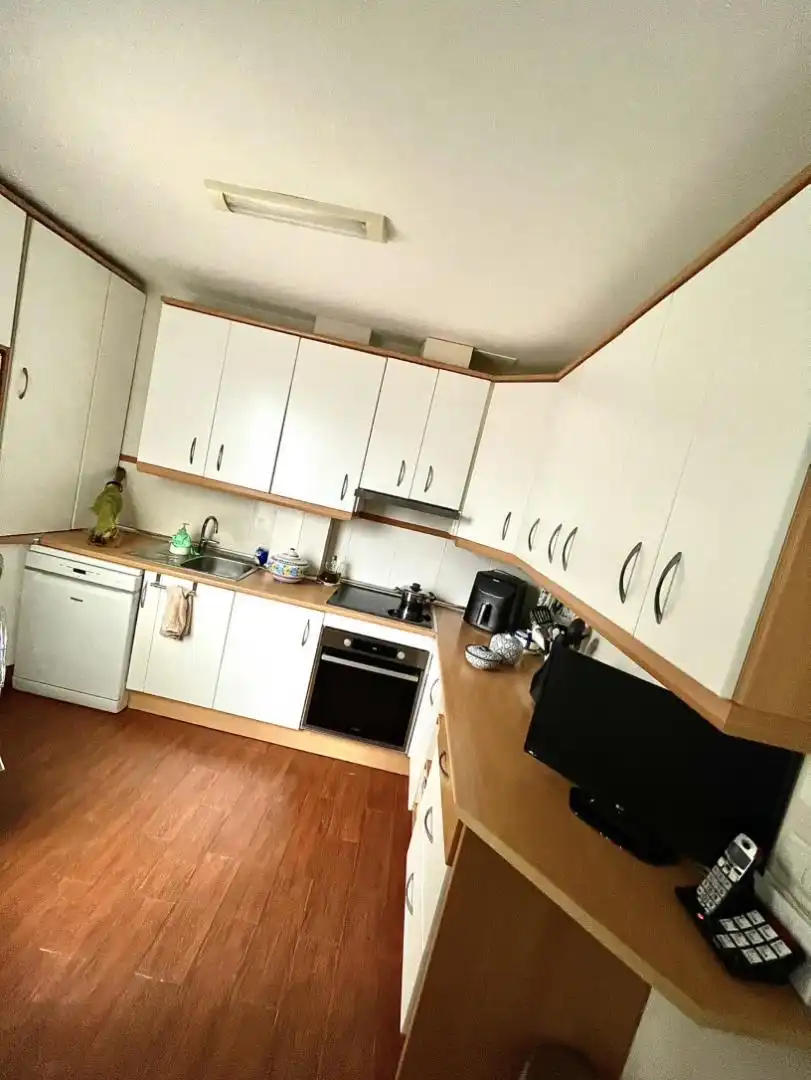Küche von Wohnung zum Verkauf in Calamonte mit Klimaanlage, Parkett und Terrasse