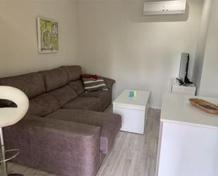 Living room of Flat to rent in  Madrid Capital  with Air Conditioner, Heating and Parquet flooring