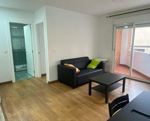 Living room of Flat to rent in  Zaragoza Capital  with Parquet flooring, Balcony and Video intercom