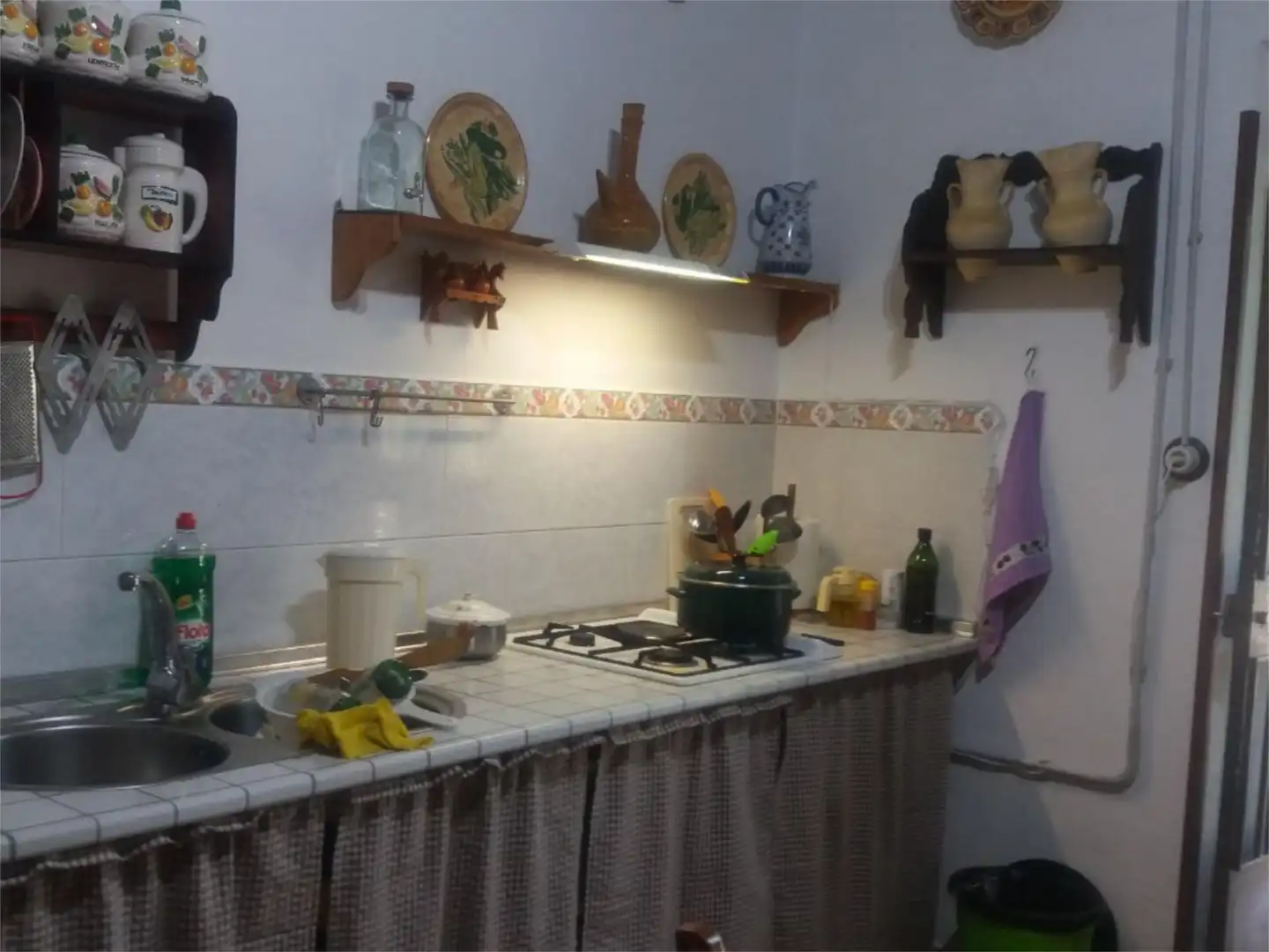 Cocina de Finca rústica en venta en La Guardia de Jaén con Piscina