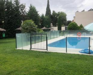 Swimming pool of Apartment for sale in  Madrid Capital  with Air Conditioner, Heating and Storage room