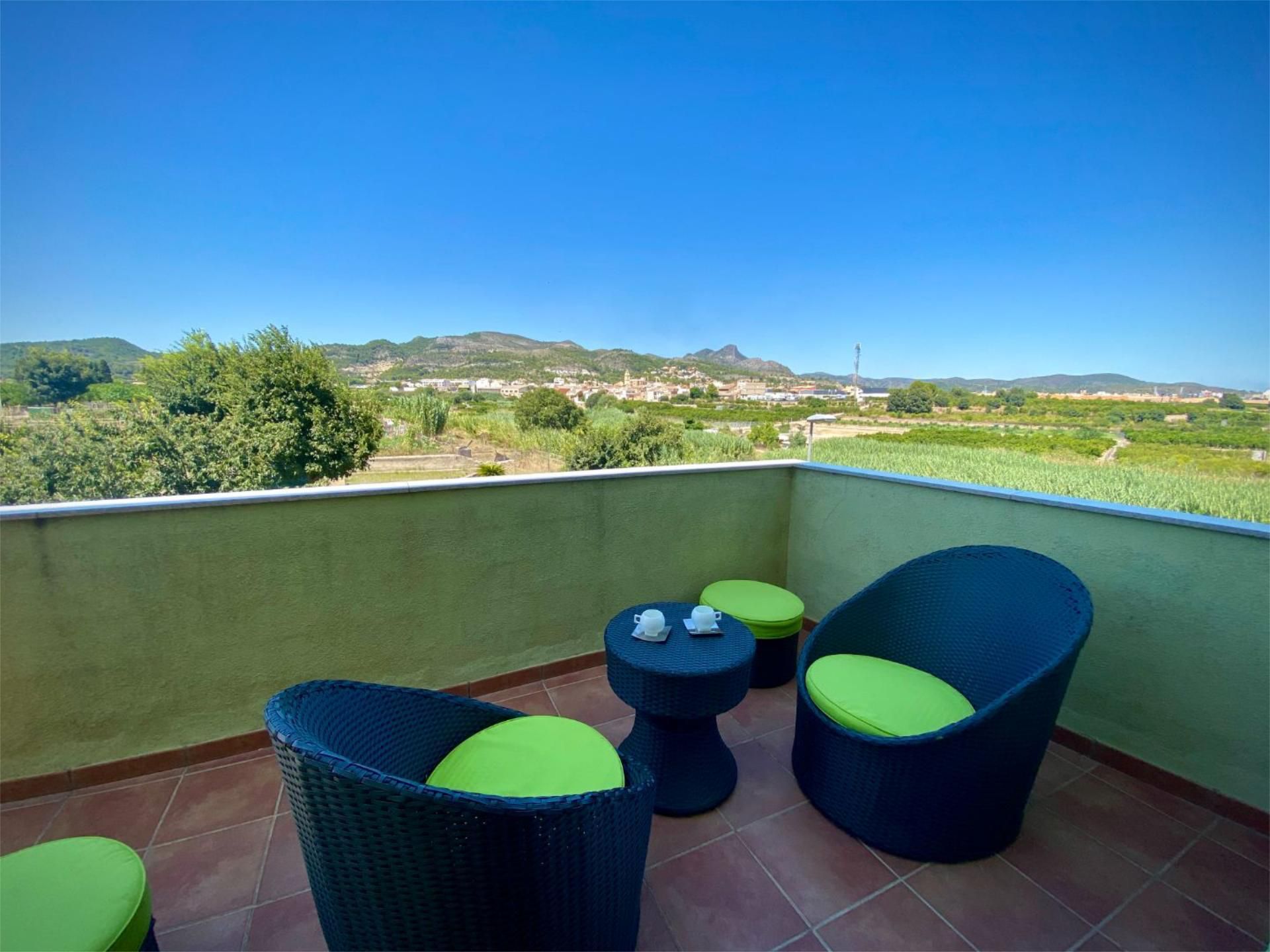 Terrace of Flat for sale in Almoines  with Air Conditioner, Terrace and Swimming Pool