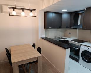 Kitchen of Flat to rent in Sant Jaume d'Enveja  with Air Conditioner, Terrace and Balcony