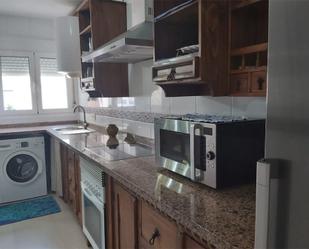 Kitchen of Flat to rent in Roquetas de Mar  with Furnished, Community parking and Video intercom