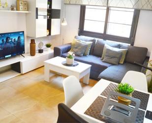 Living room of Flat to rent in Málaga Capital  with Air Conditioner, Heating and Furnished