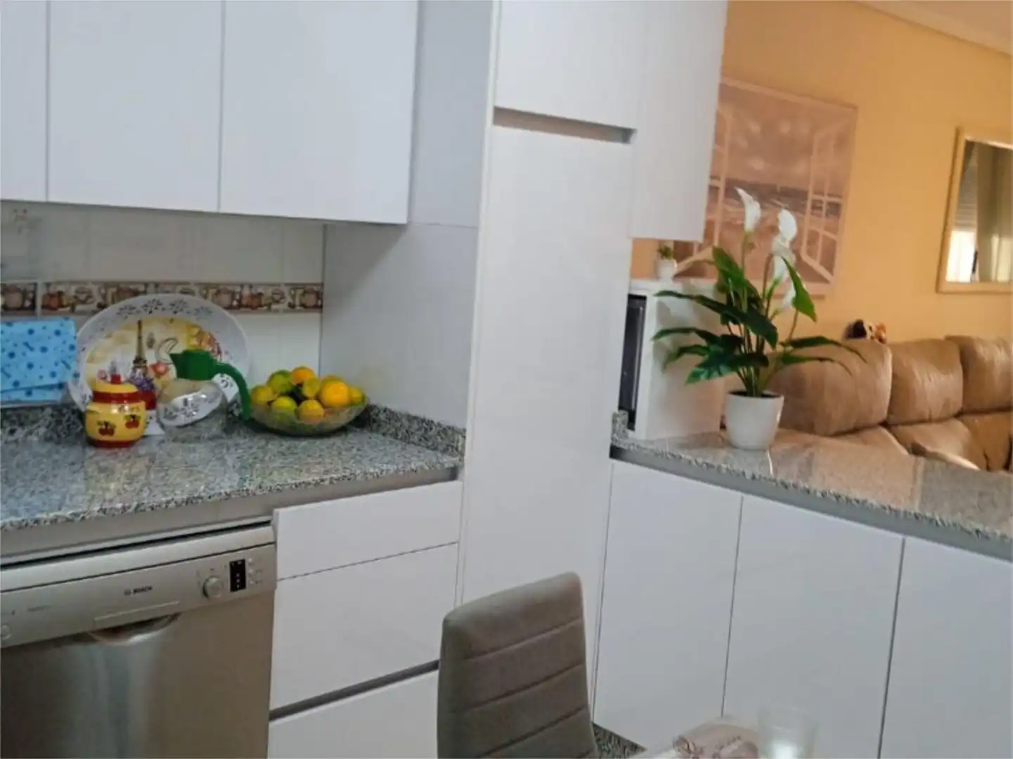 Flat for sale in Calle Joaquín Escobar, 121, Puerto de Garrucha Kitchen of Flat for sale in Garrucha with Private garden, Terrace and Swimming Pool