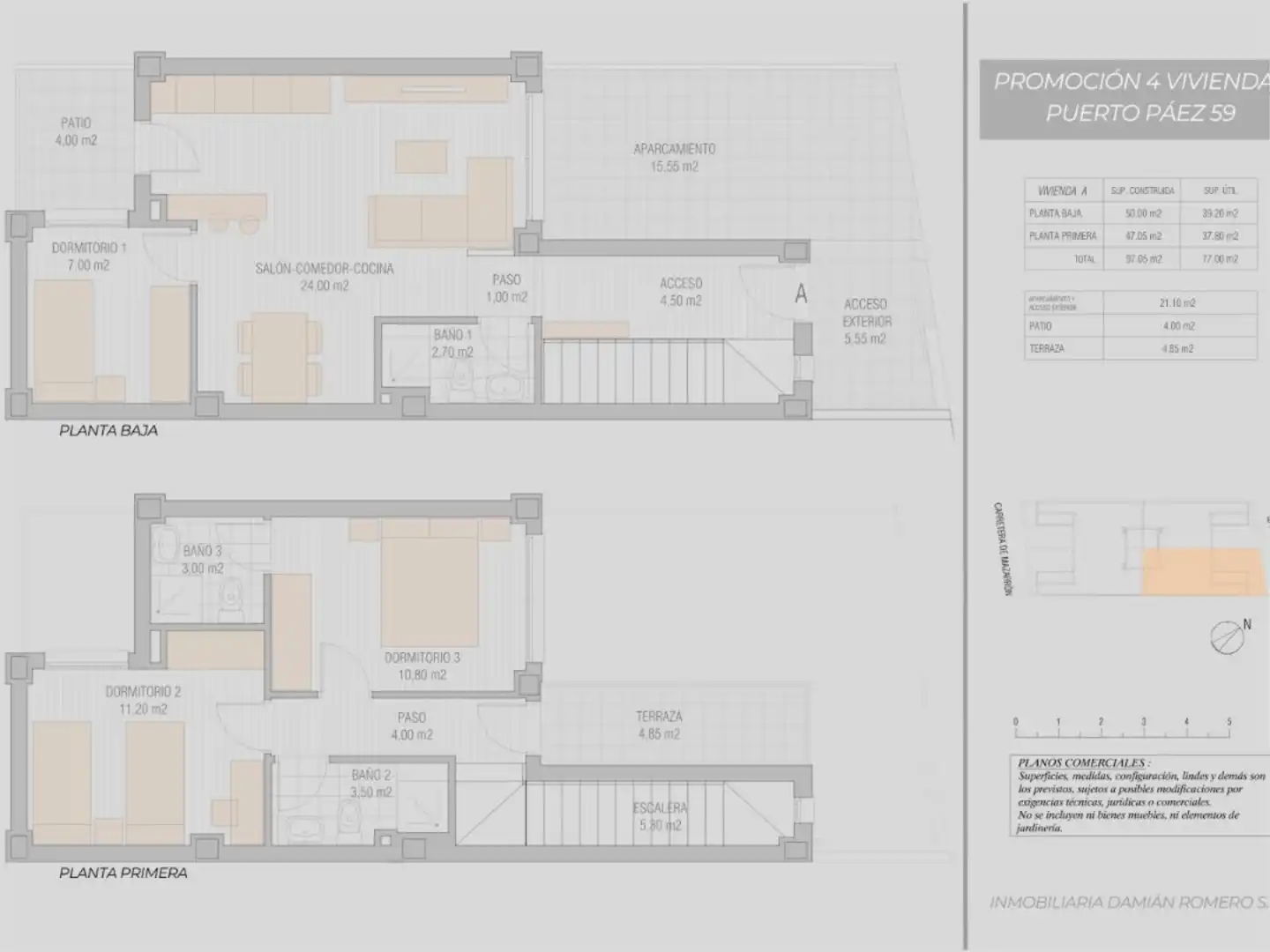 Dúplex en venta en Carretera a Mazarrón, 170, La Magdalena - Molinos Marfagones Dúplex en venta en Carretera a Mazarrón, 170, La Magdalena - Molinos Marfagones