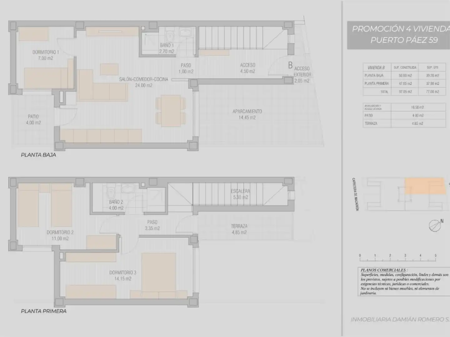 Dúplex en venta en Carretera a Mazarrón, 170, La Magdalena - Molinos Marfagones Dúplex en venta en Carretera a Mazarrón, 170, La Magdalena - Molinos Marfagones