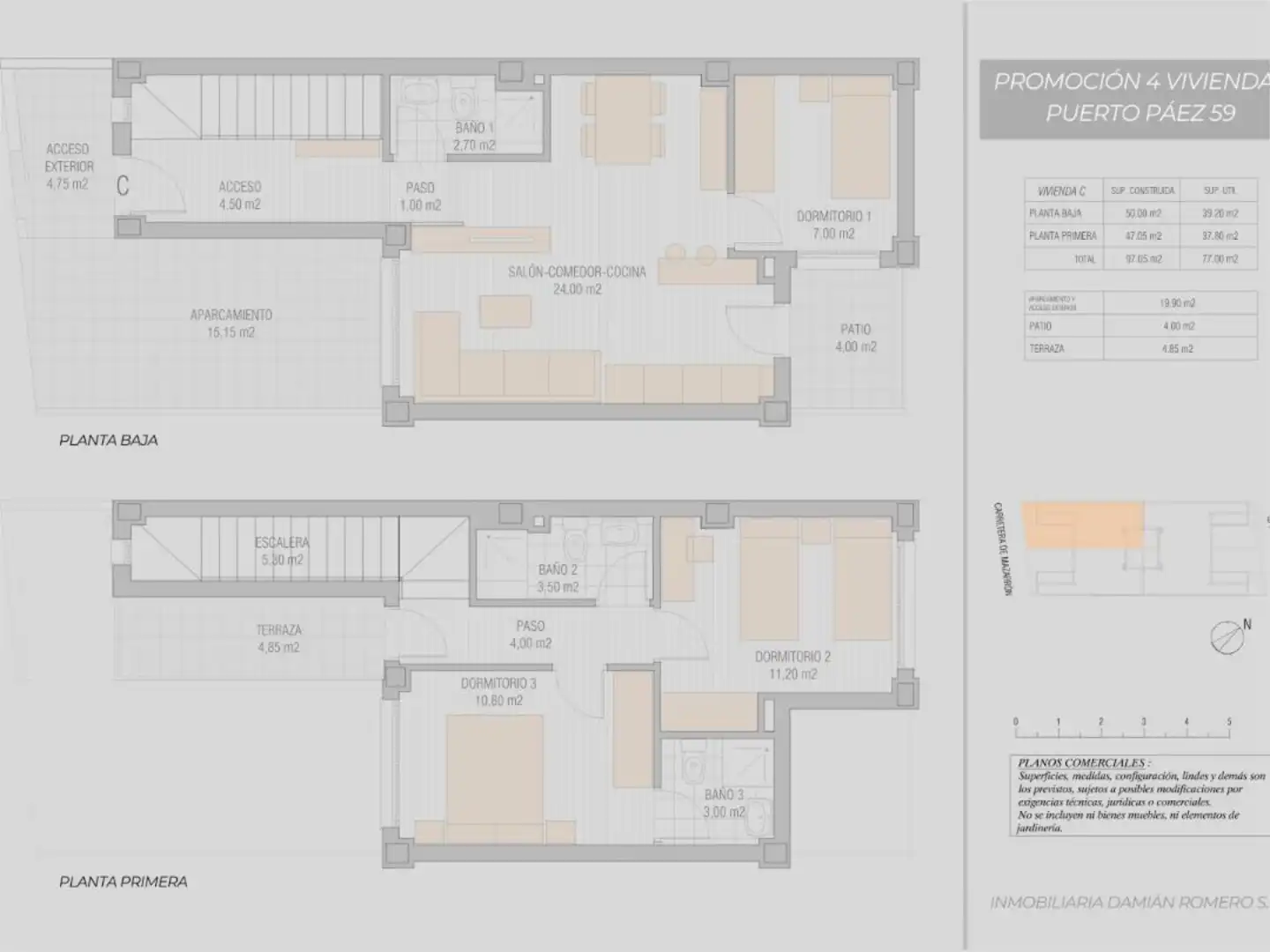 Dúplex en venta en Carretera a Mazarrón, 170, La Magdalena - Molinos Marfagones Dúplex en venta en Carretera a Mazarrón, 170, La Magdalena - Molinos Marfagones