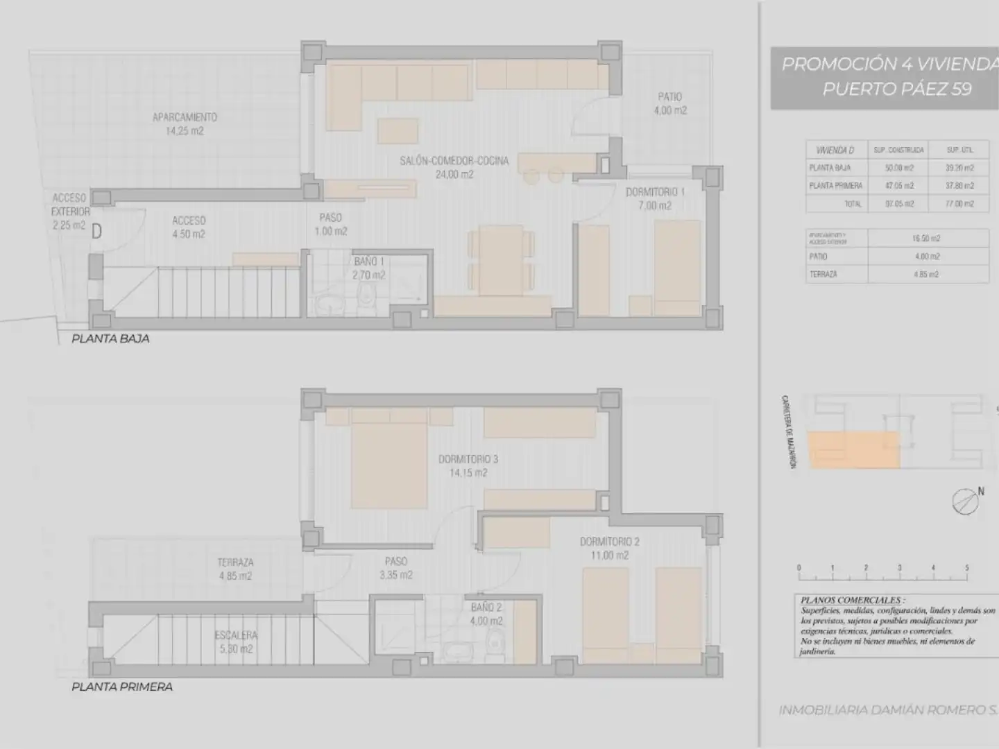 Dúplex en venta en Carretera a Mazarrón, 170, La Magdalena - Molinos Marfagones Dúplex en venta en Carretera a Mazarrón, 170, La Magdalena - Molinos Marfagones