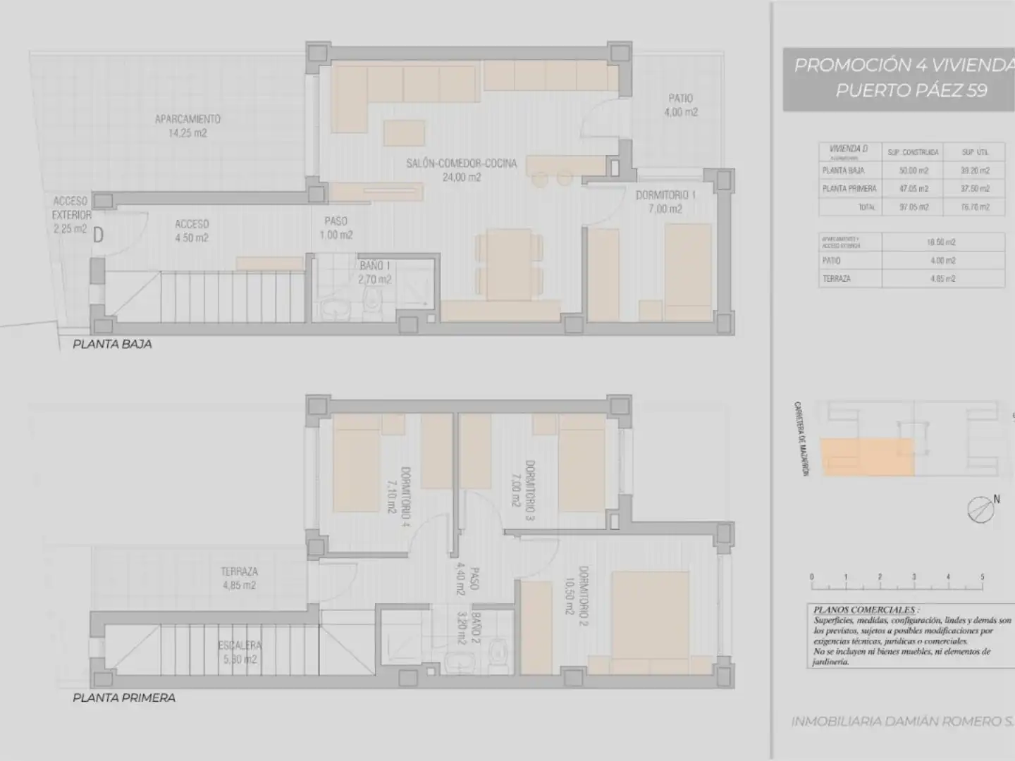Dúplex en venta en Carretera a Mazarrón, 170, La Magdalena - Molinos Marfagones Dúplex en venta en Carretera a Mazarrón, 170, La Magdalena - Molinos Marfagones