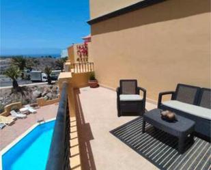 Terrace of House or chalet to rent in Adeje  with Terrace, Swimming Pool and Furnished