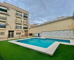 Swimming pool of Flat for sale in Alicante / Alacant  with Air Conditioner, Parquet flooring and Storage room