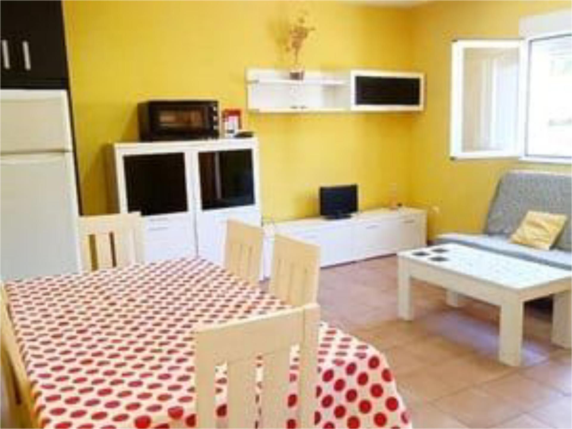 Living room of Flat to rent in Sorihuela  with Heating, Storage room and Furnished