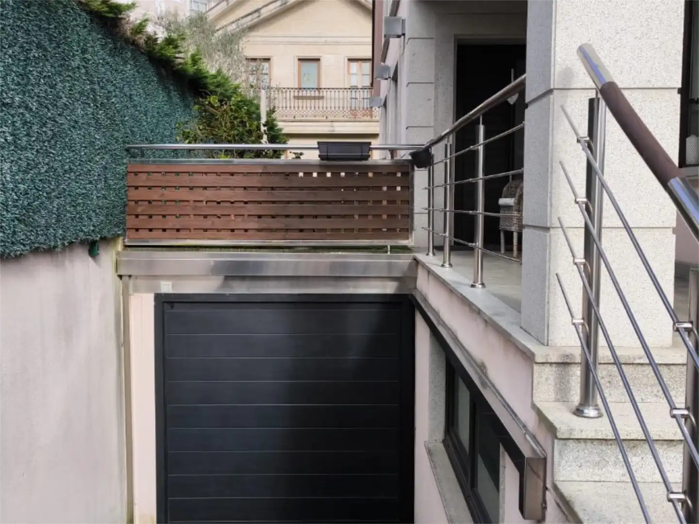 Terrassa de Casa o xalet en venda en Lugo amb Aire condicionat, Calefacció i Jardí privat