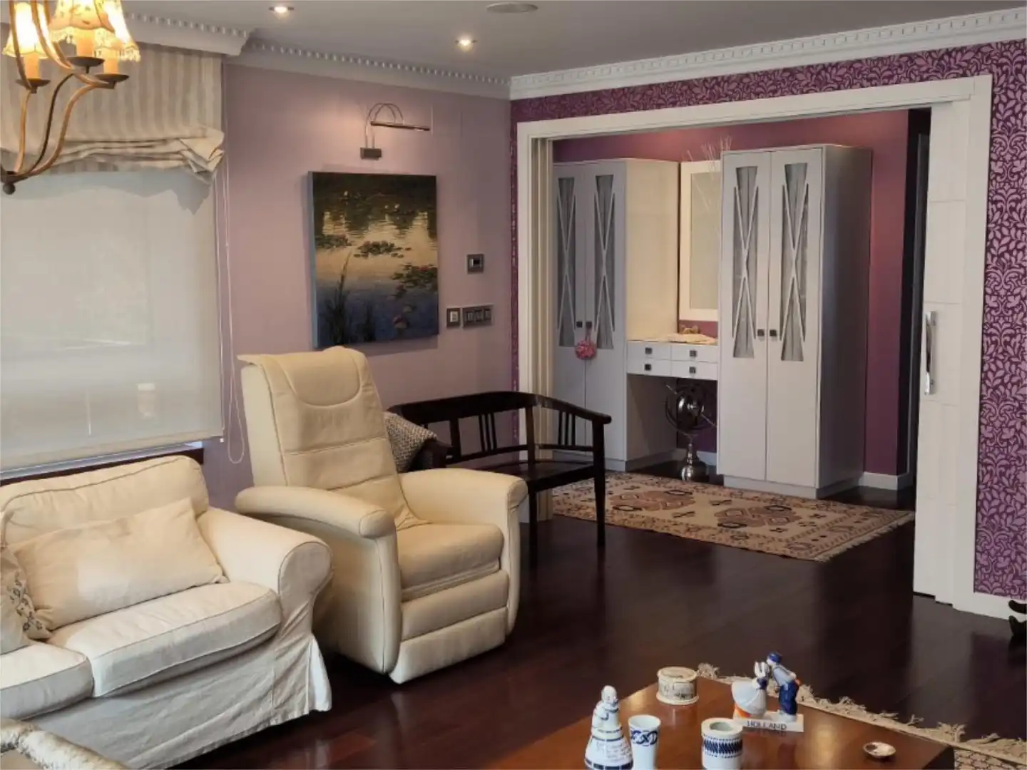 Sala d'estar de Casa o xalet en venda en Lugo amb Aire condicionat, Calefacció i Jardí privat