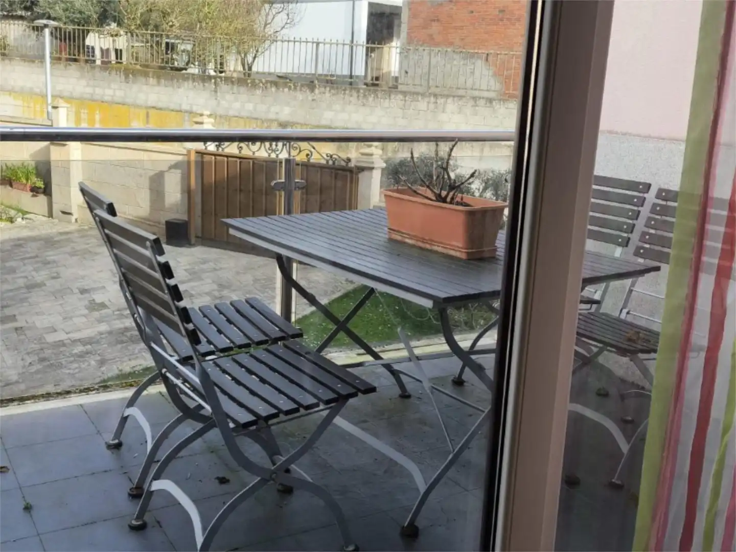 Terrassa de Casa o xalet en venda en Lugo amb Aire condicionat, Calefacció i Jardí privat