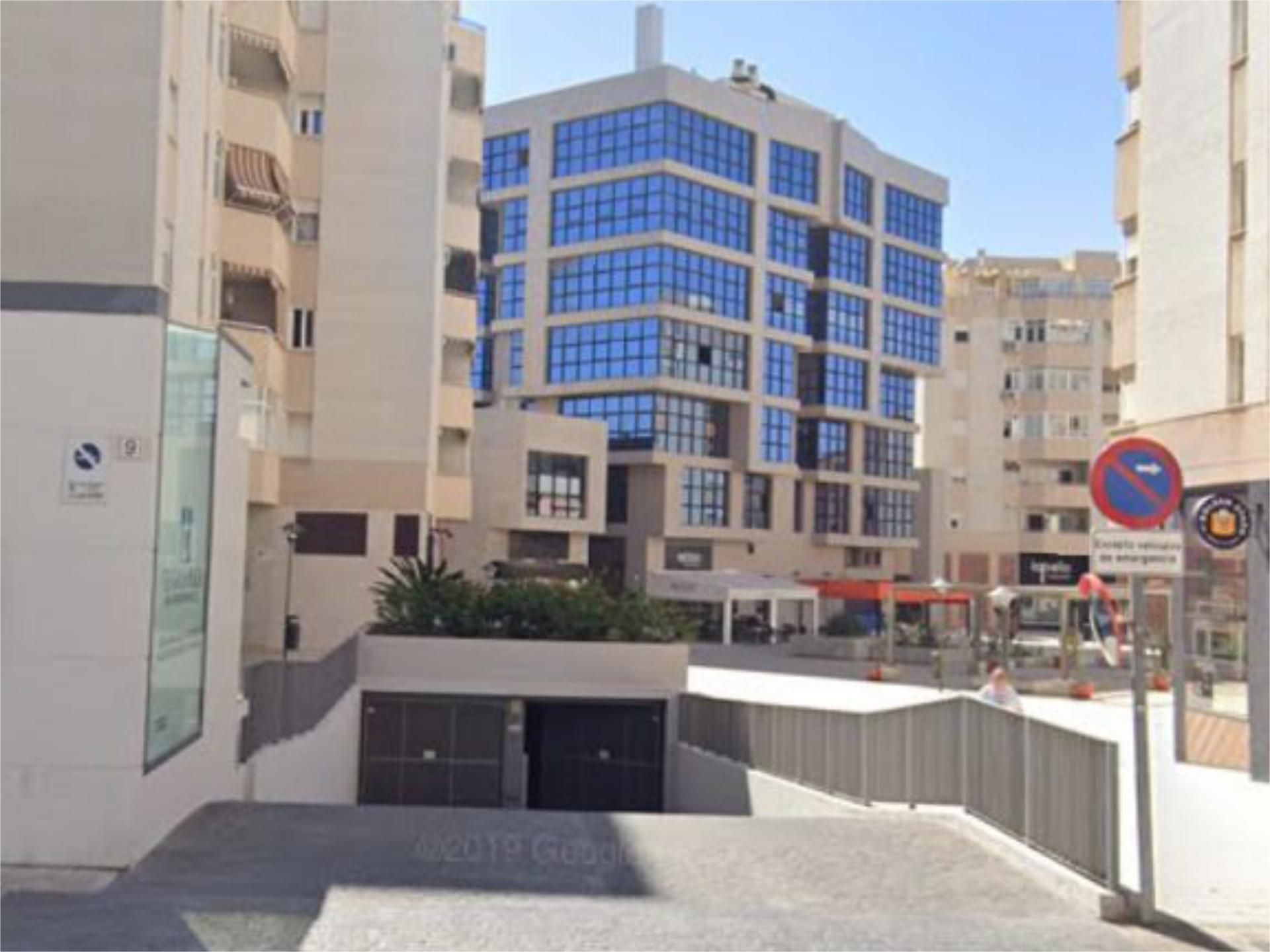 Vista exterior de Garatge de lloguer en Málaga Capital