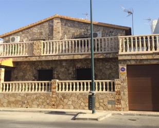 Exterior view of Single-family semi-detached for sale in Málaga Capital  with Air Conditioner and Terrace