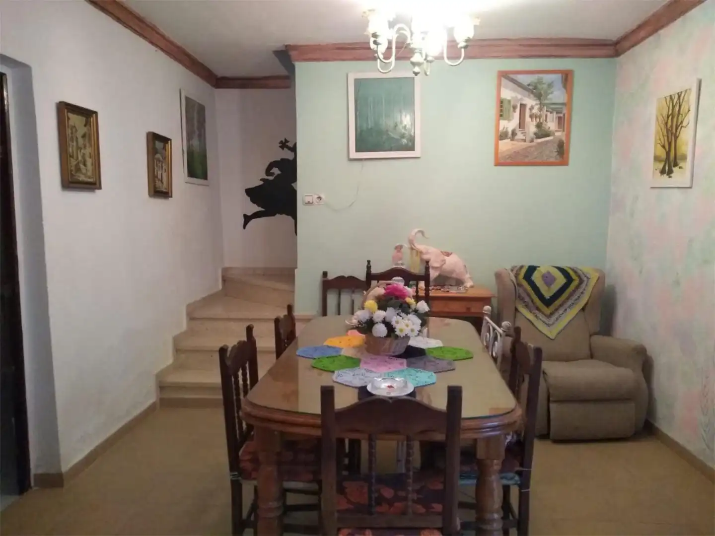Flat for sale in Calle Fernán Caballero, 36, Mairena del Alcor Dining room of Flat for sale in Mairena del Alcor with Terrace