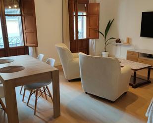 Living room of Flat to share in Plasencia  with Air Conditioner, Heating and Parquet flooring