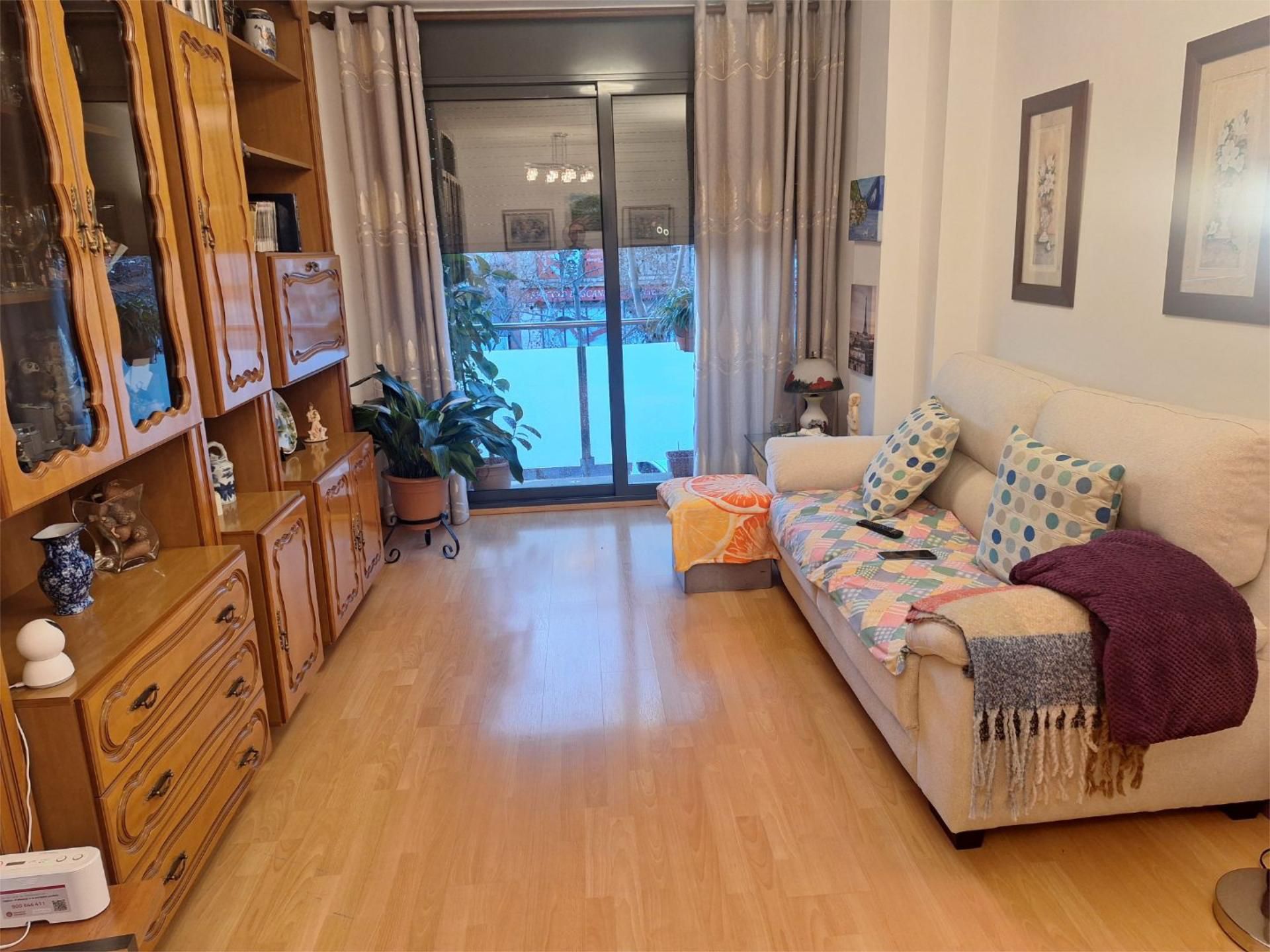 Bedroom of Flat for sale in Sabadell  with Air Conditioner and Balcony
