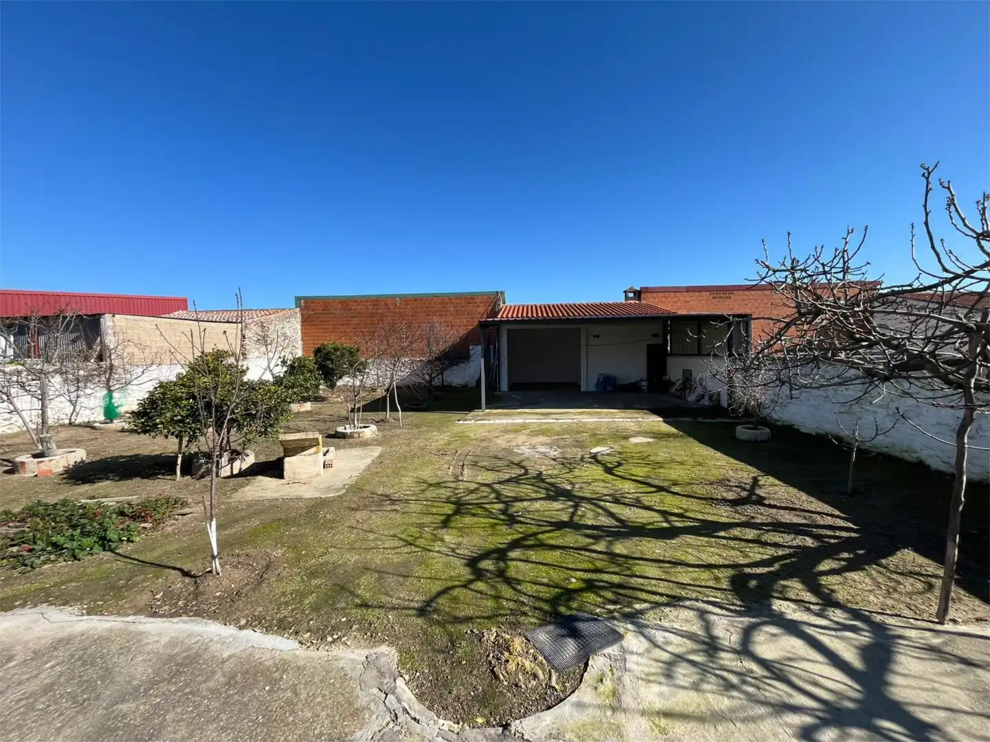 Vista exterior de Casa o chalet en venta en Campo Lugar con Terraza y Balcón