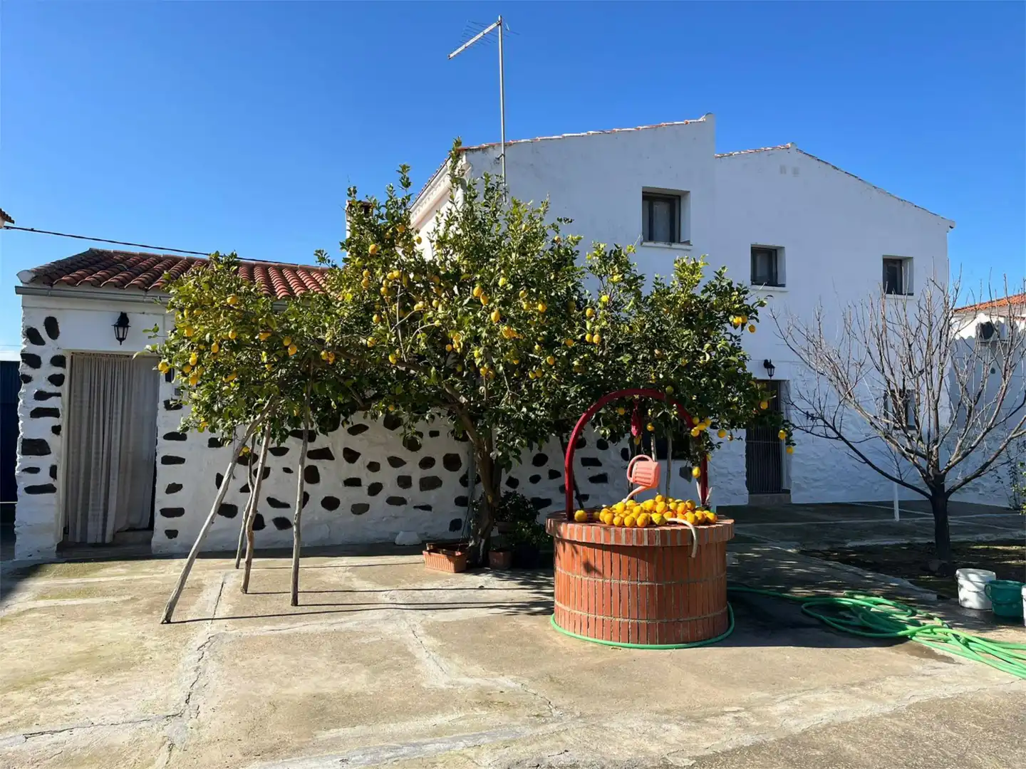 Vista exterior de Casa o chalet en venta en Campo Lugar con Terraza y Balcón
