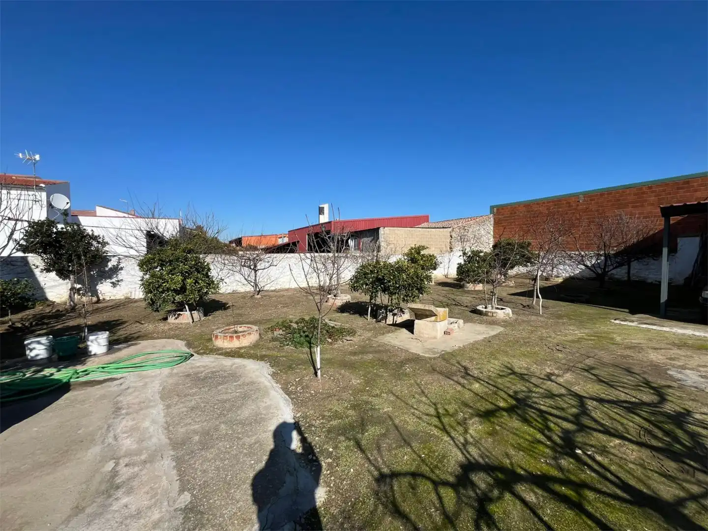 Vista exterior de Casa o chalet en venta en Campo Lugar con Terraza y Balcón