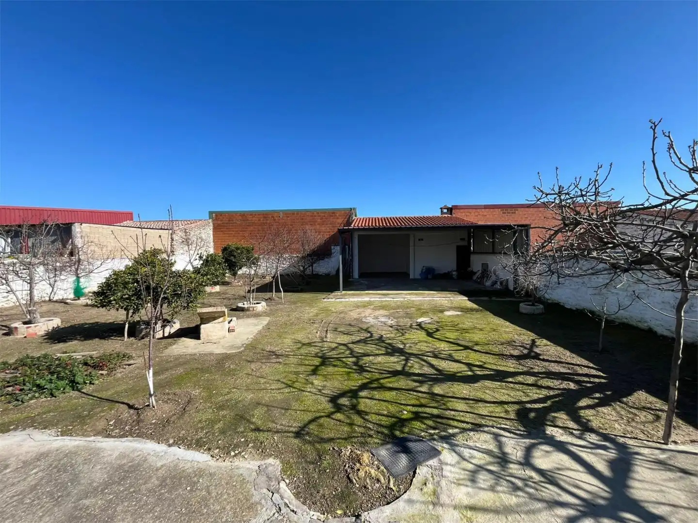 Vista exterior de Casa o chalet en venta en Campo Lugar con Terraza y Balcón