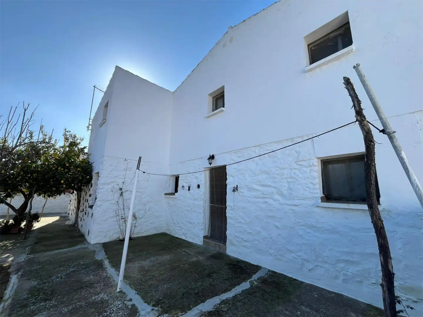 Vista exterior de Casa o chalet en venta en Campo Lugar con Terraza y Balcón