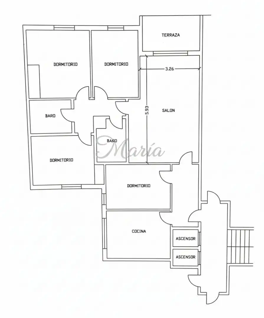 Piso en venta en Calle Cuarteles, 50, Perchel Sur - Plaza de Toros Vieja Piso en venta en Málaga Capital con Aire acondicionado, Terraza y Balcón
